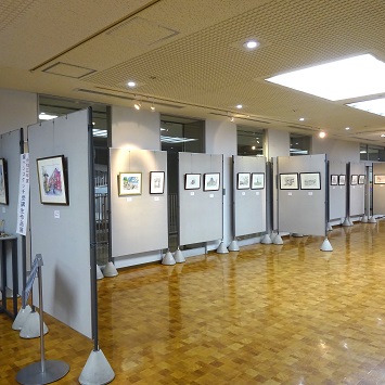 葦ペンスケッチ講座受講生作品展